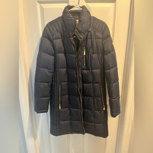 Michael Kors Blue Puffer Jacket *ZIPPER NEEDS TO BE FIXED*